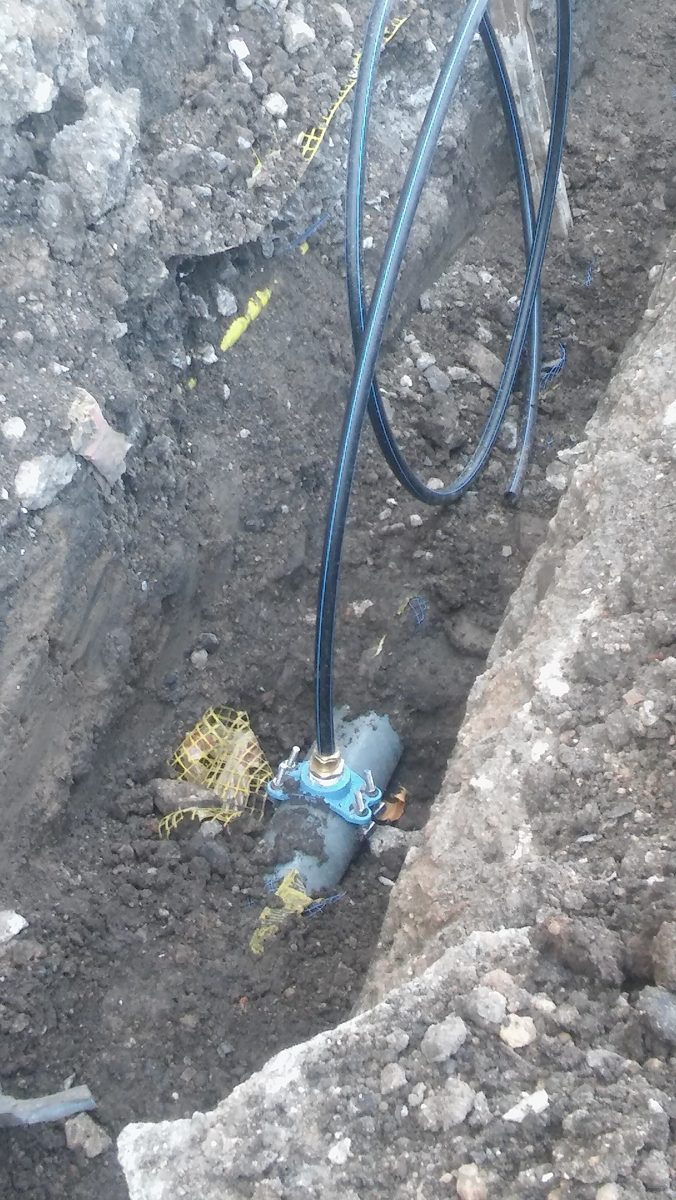 Obras de agua y cloaca