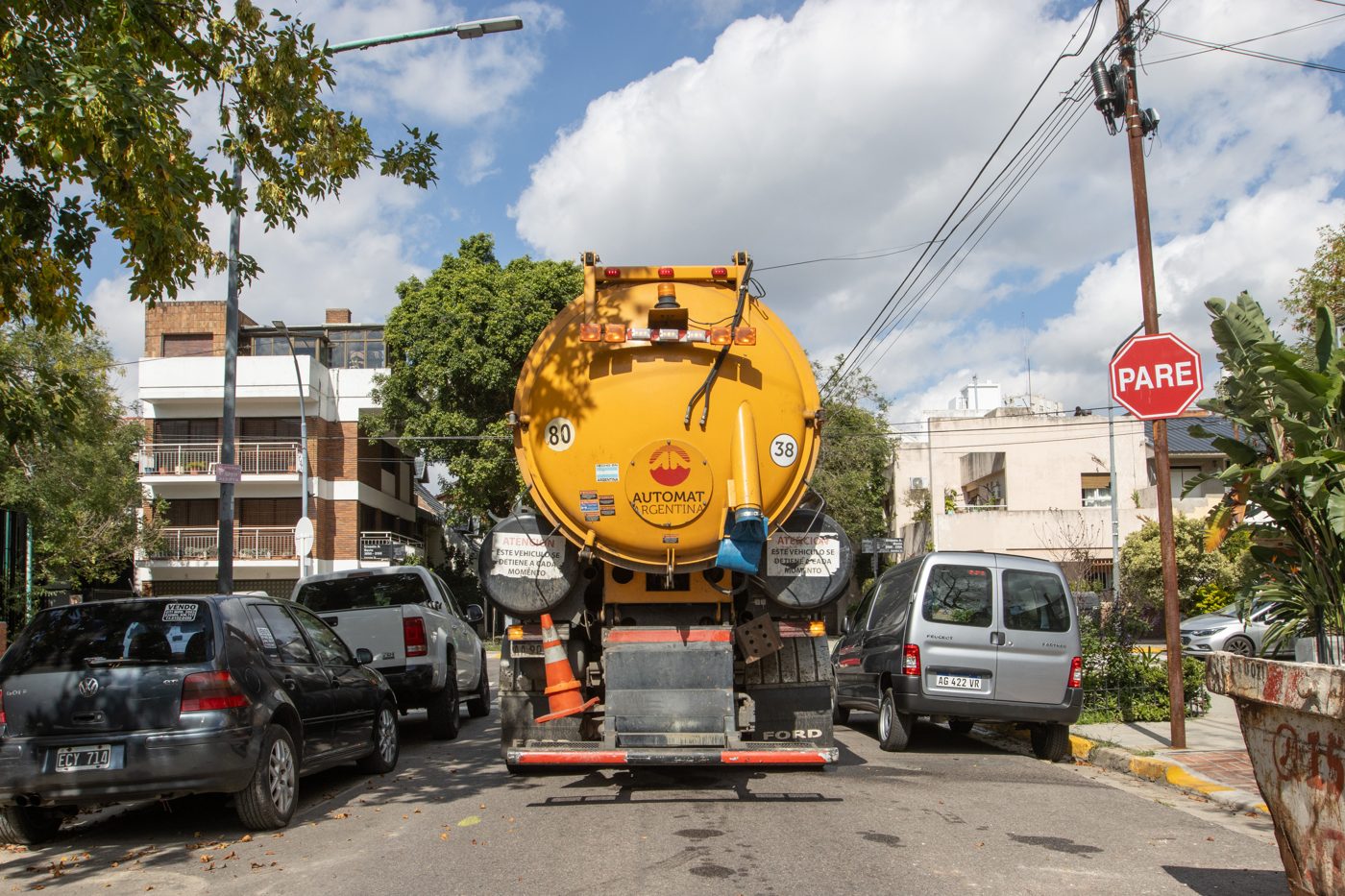 Transporte y disposición